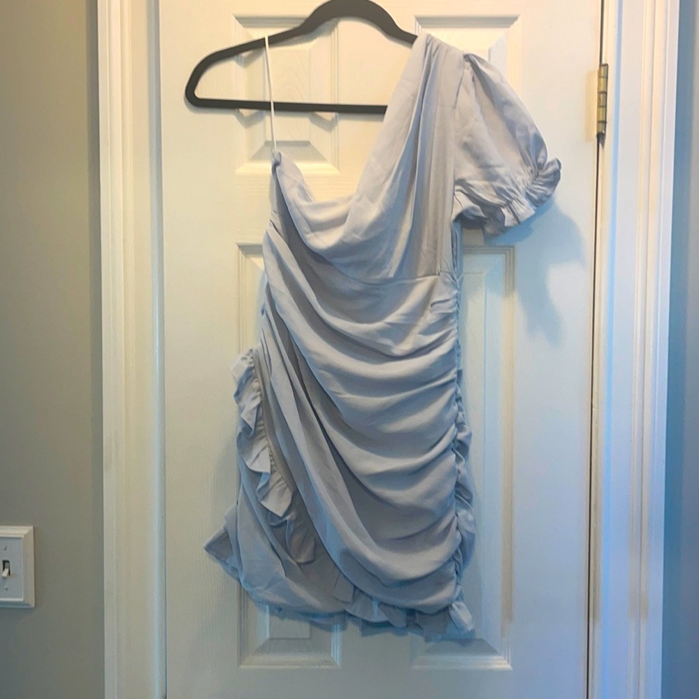 Brand New - Baby blue - Hello Molly Mini Dress